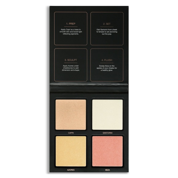 BRAND NEW HUDA BEAUTY 3D Highlighter Pallete in Pink Sand Edition! Unused!! - Picture 7 of 10